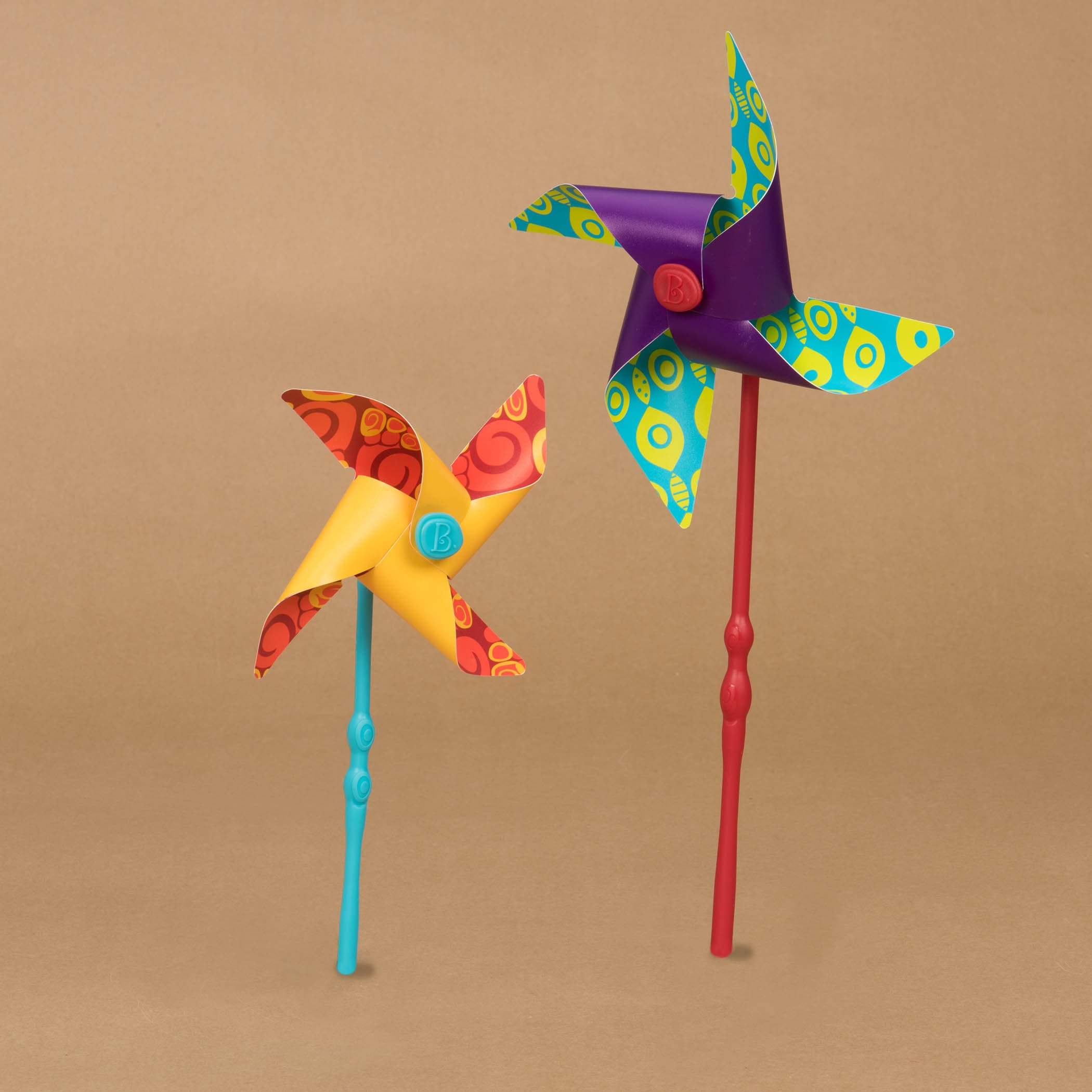 Windy Wands - Orange & Purple