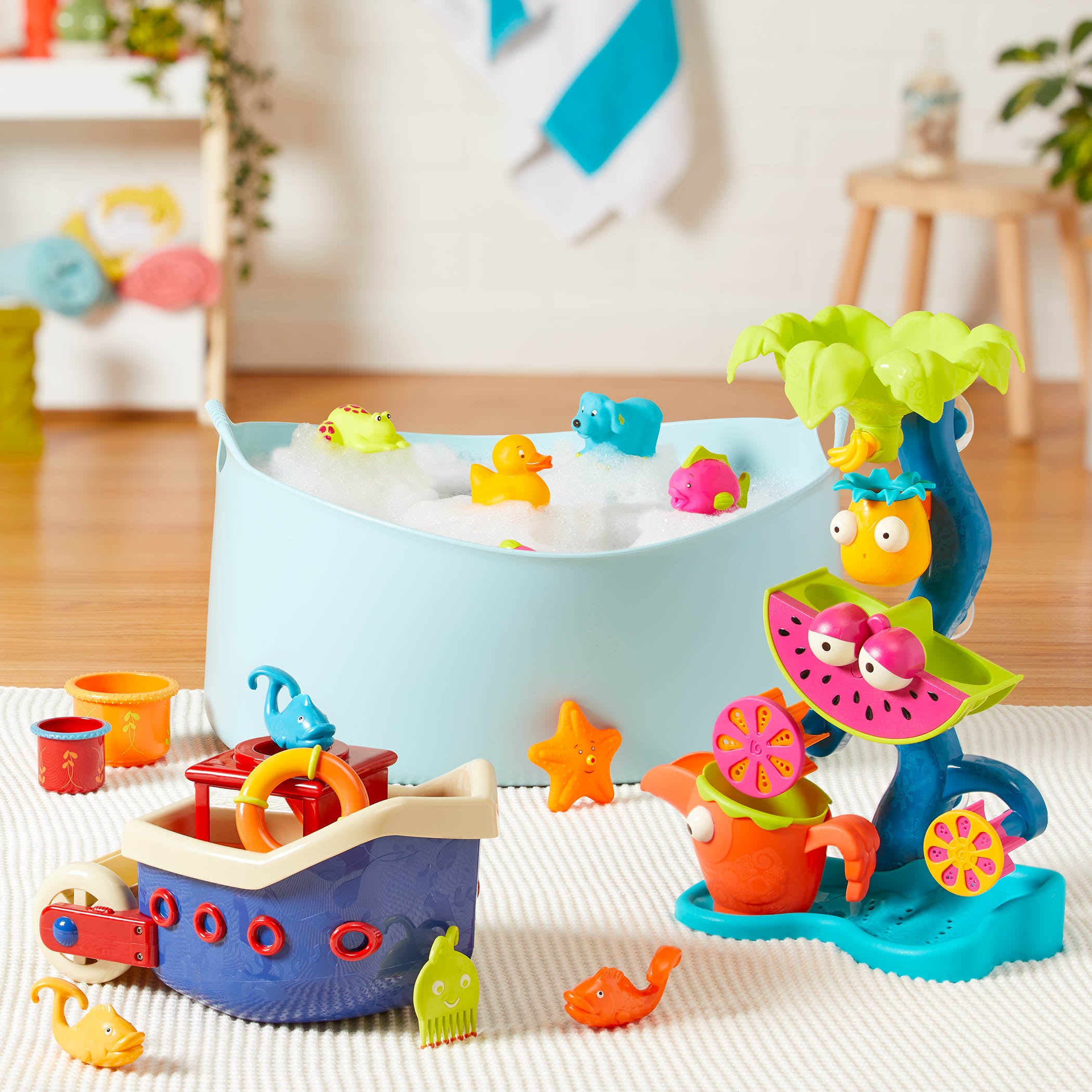 Water wheel toy.