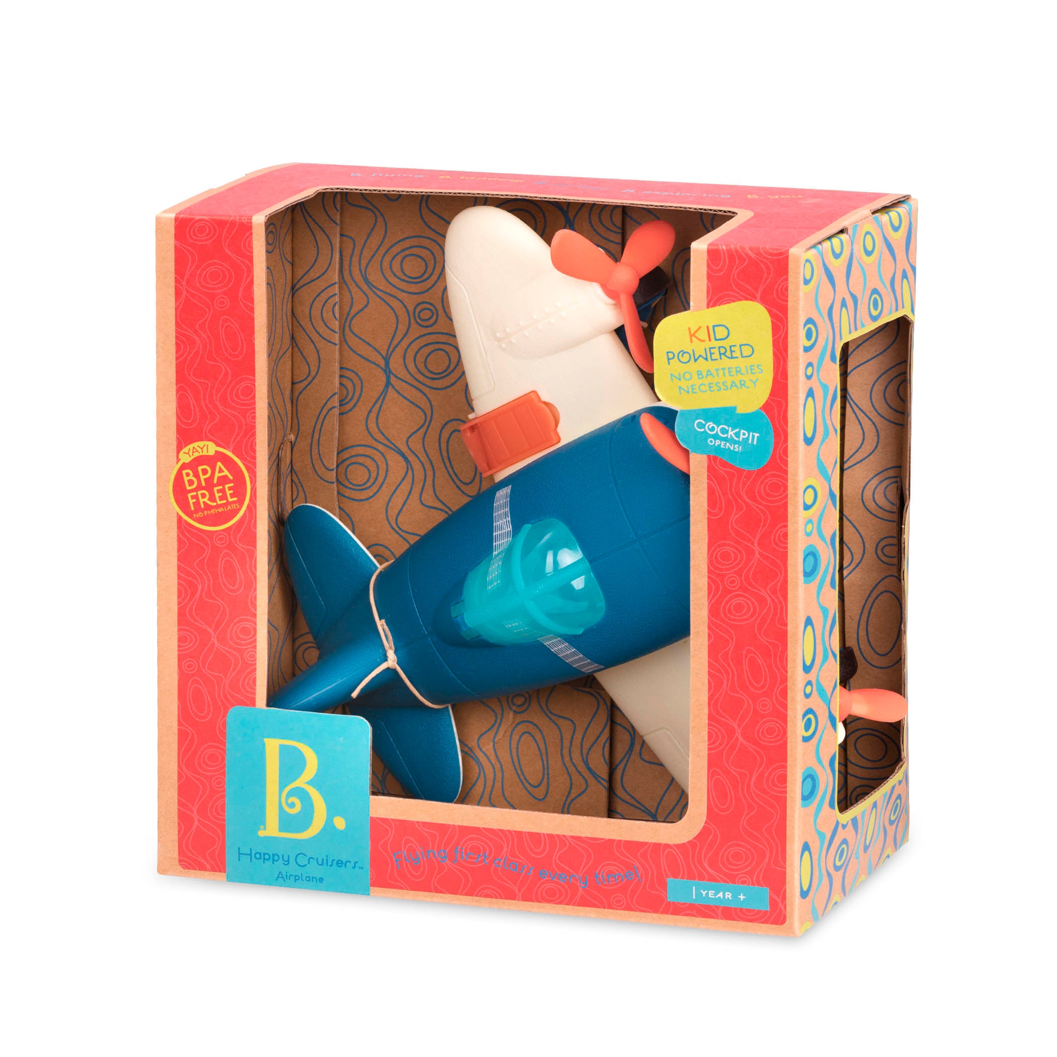 Toy airplane.