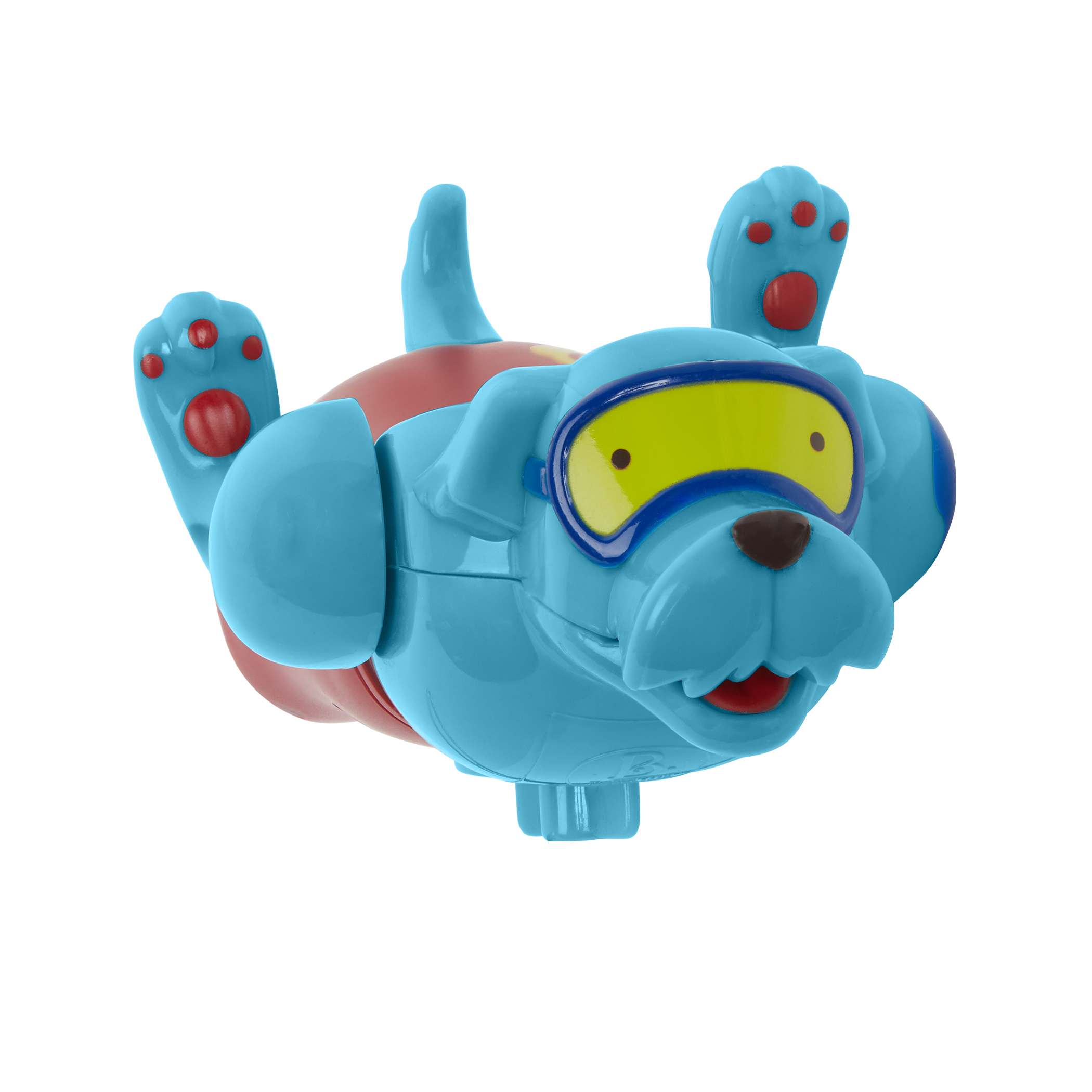 Wind-up dog toy.