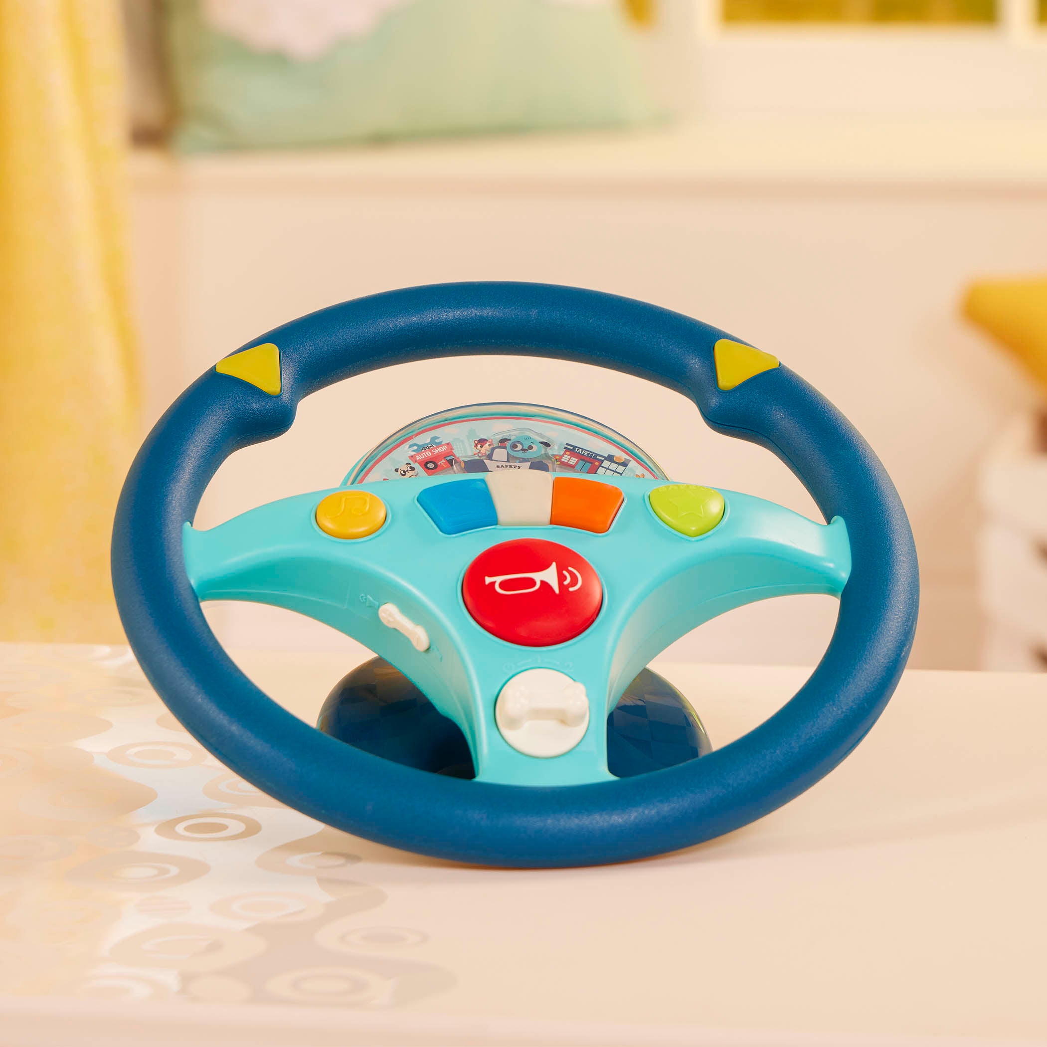 Woofer's Musical Driving Wheel