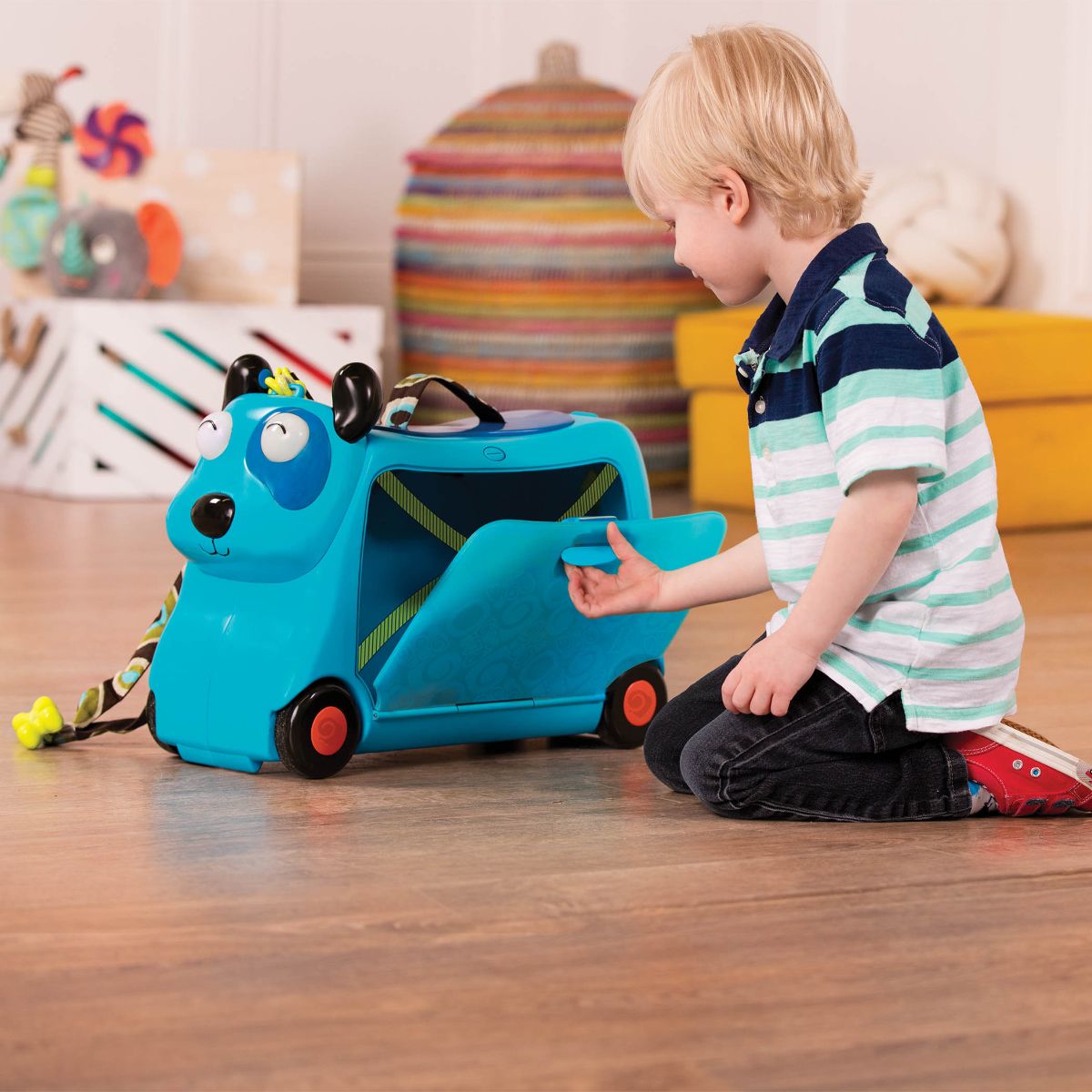 Ride-On Toy with Storage