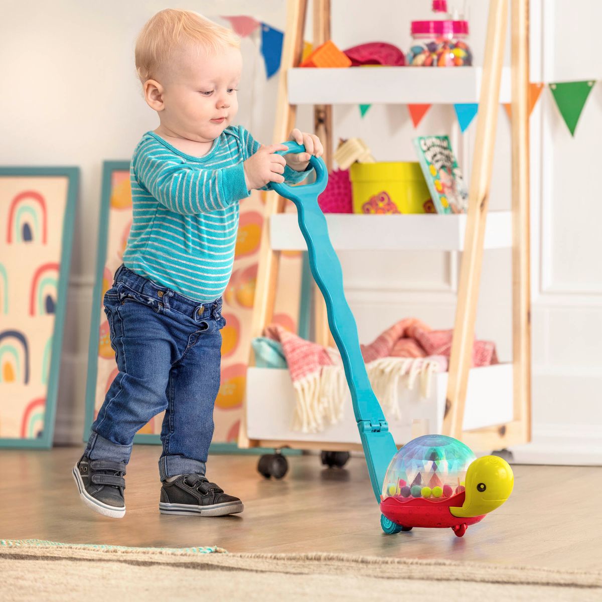 Light-Up Turtle Ball Popper & Walker