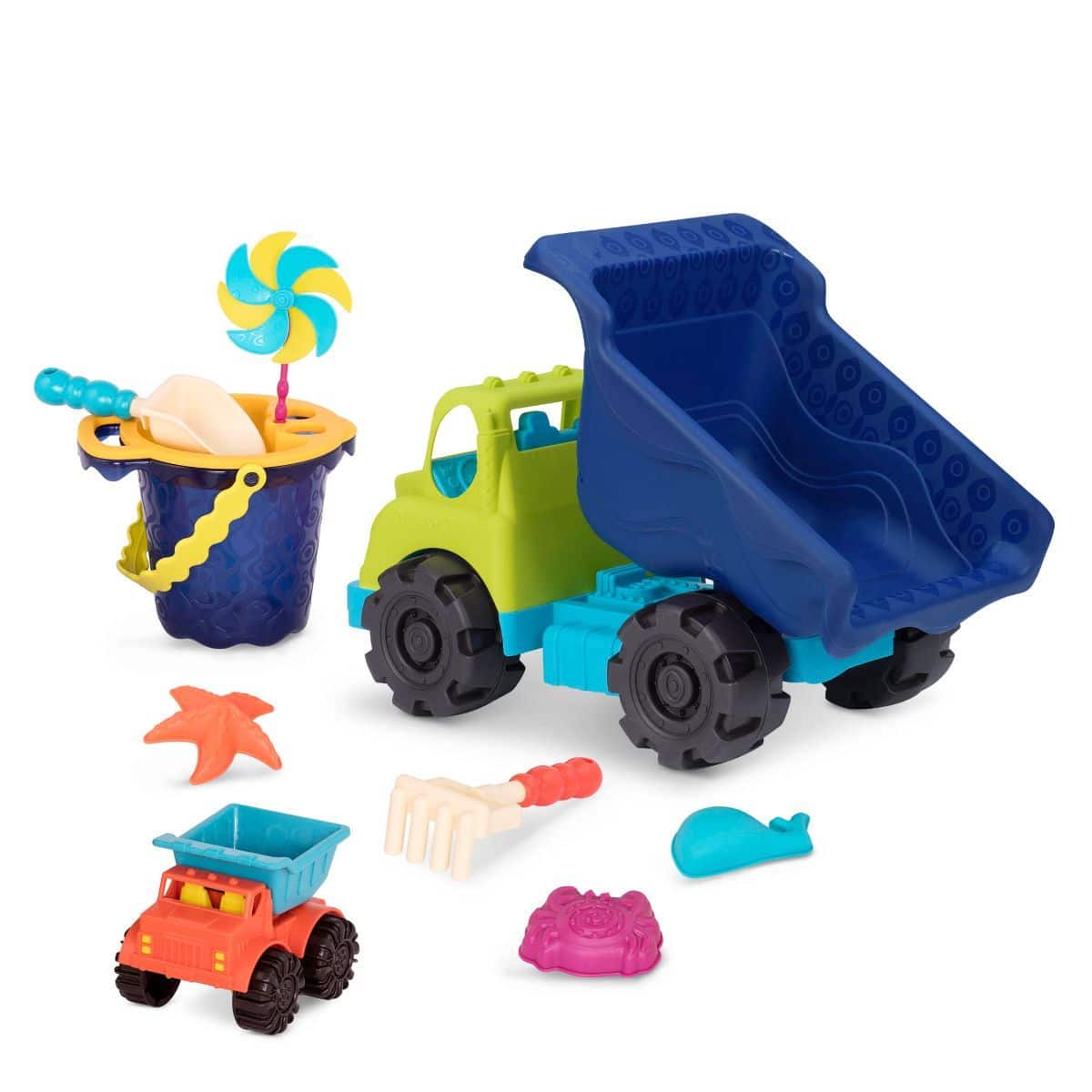 Dump Truck & Beach Playset