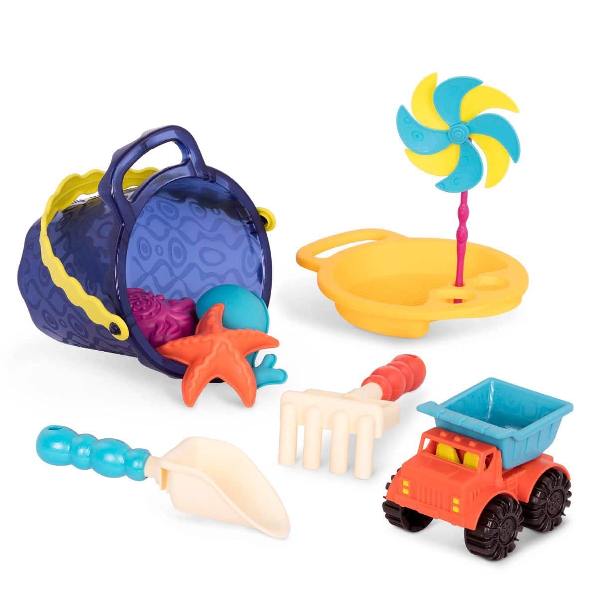 Dump Truck & Beach Playset